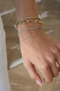 Enamel Charm Bracelet
