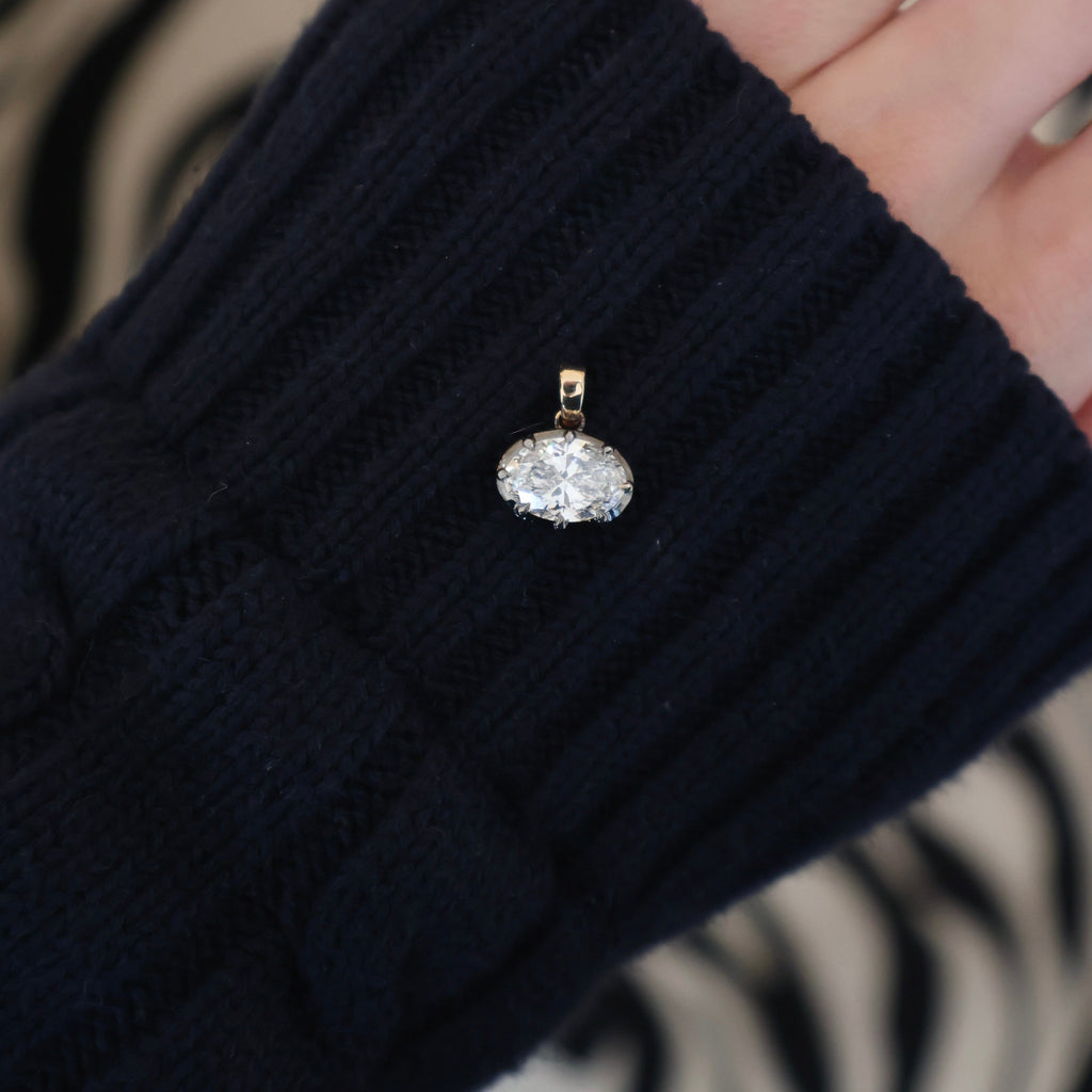 Georgian Oval Pendant