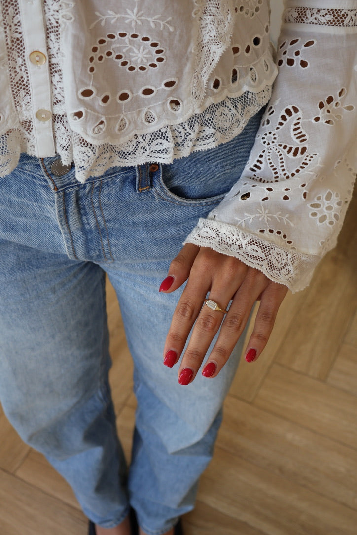 Emerald Cut Ring