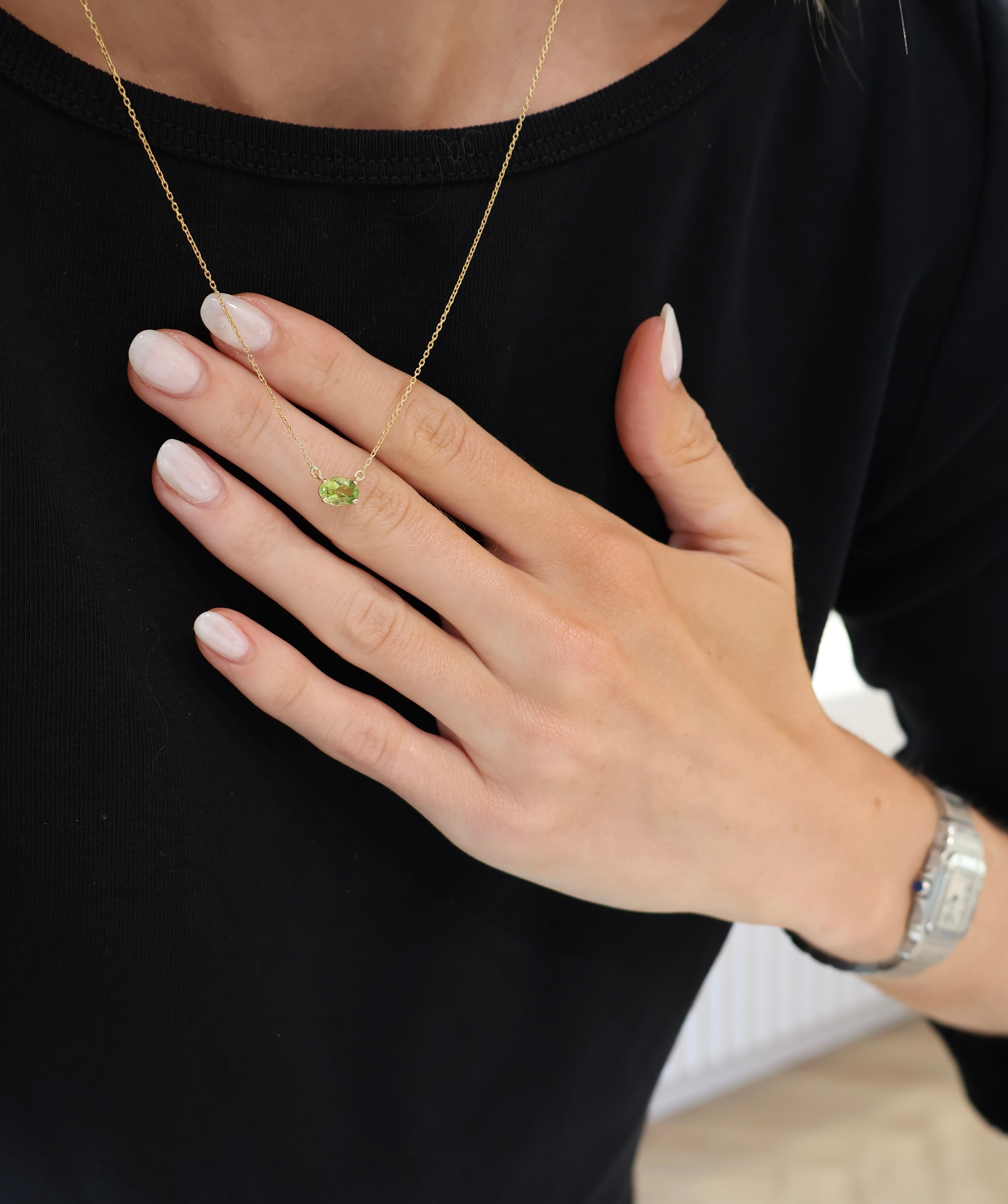 Scottie Peridot Necklace