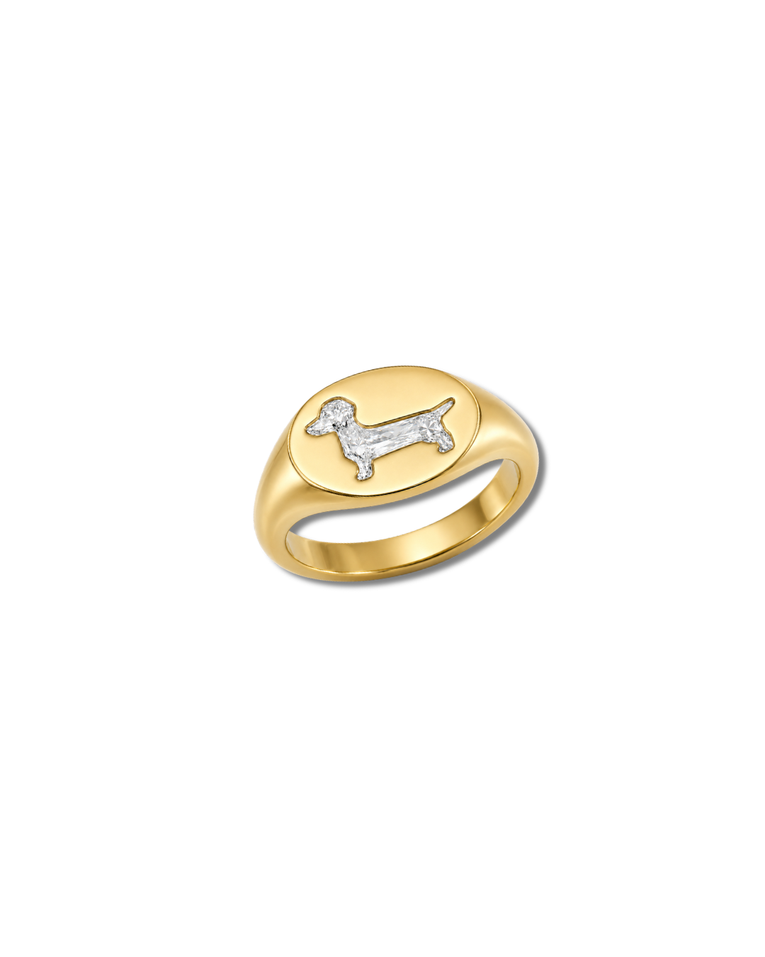 Dachshund-Cut Lab-Grown Diamond