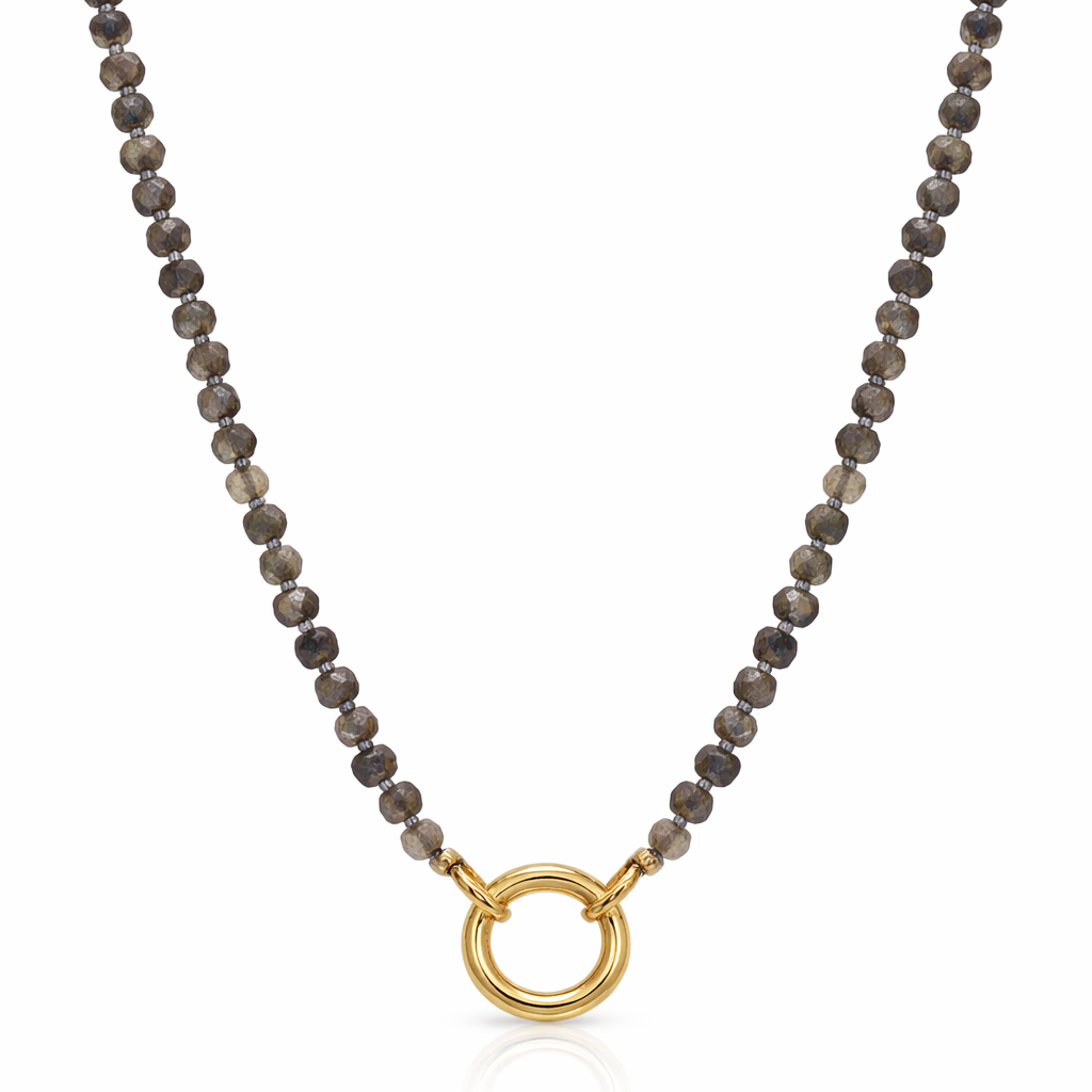 Labradorite Beaded Necklace