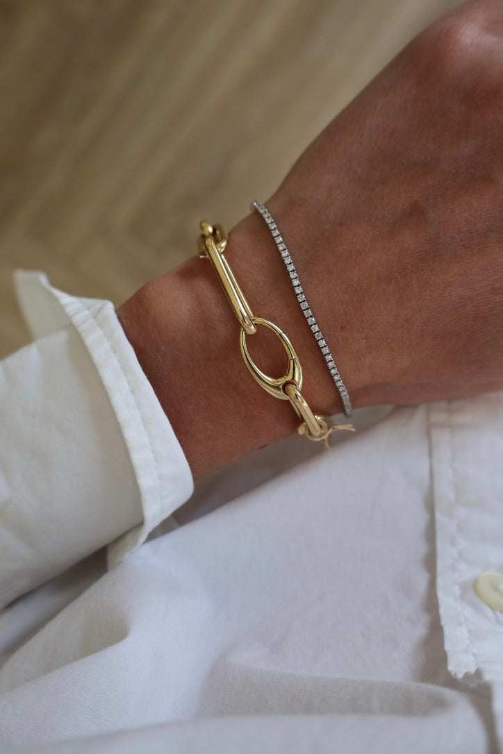 18KT Multi Link Bracelet