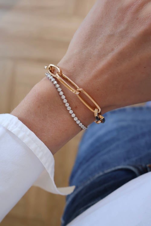 18KT Multi Link Bracelet