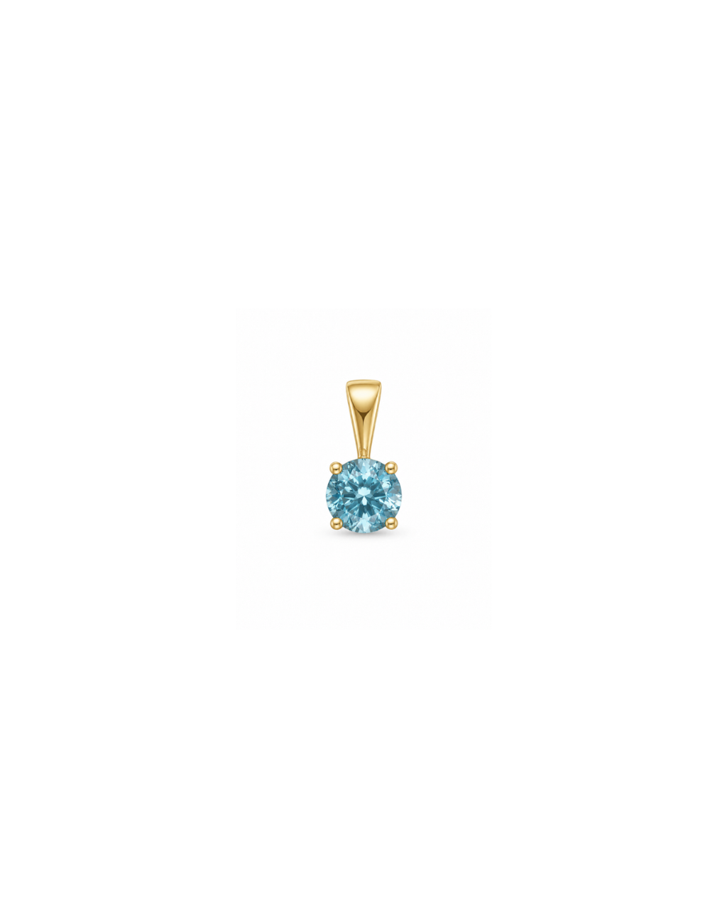Topaz Charm