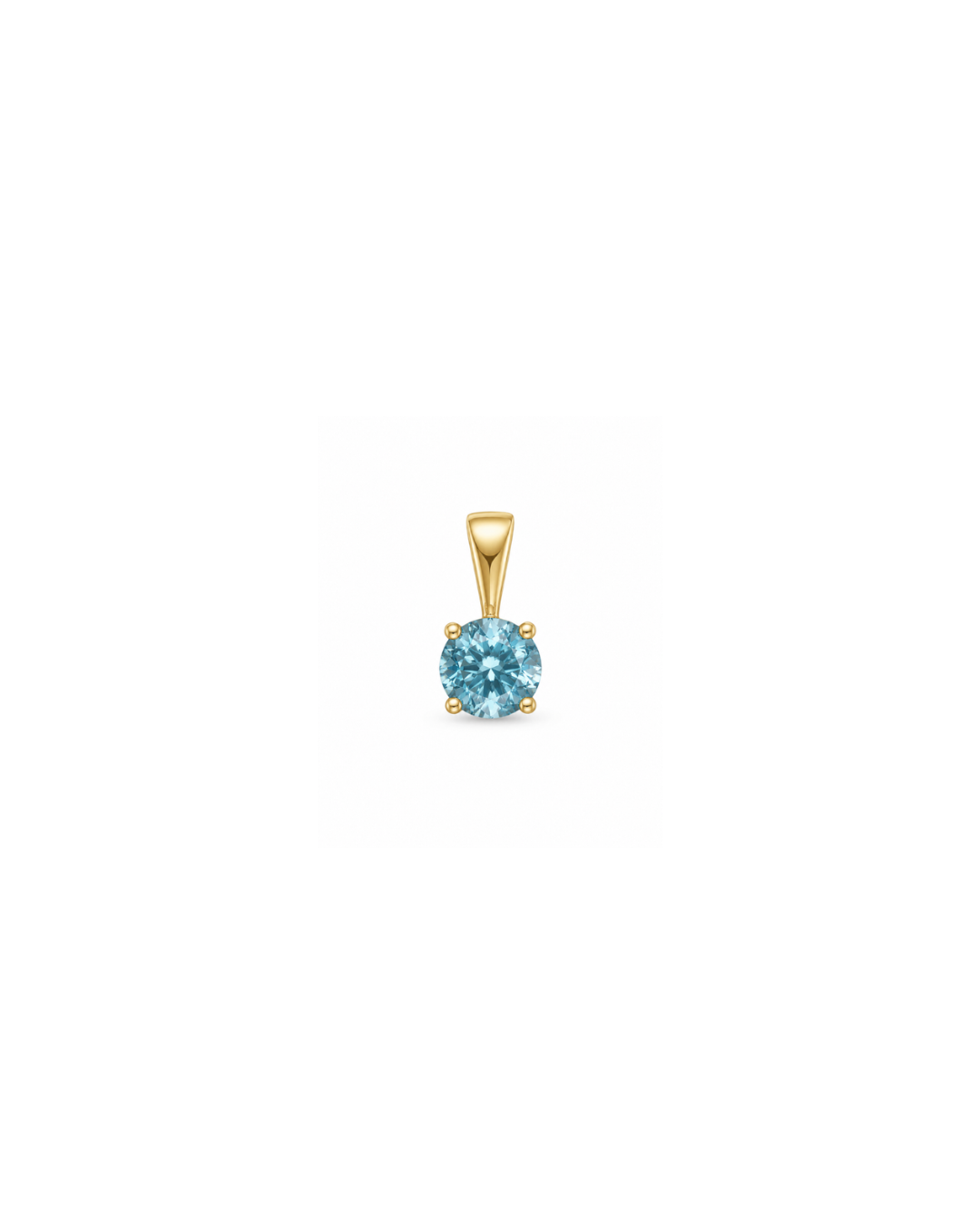 Topaz Charm