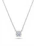 Round Diamond Necklace