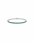 Emerald Tennis Bracelet