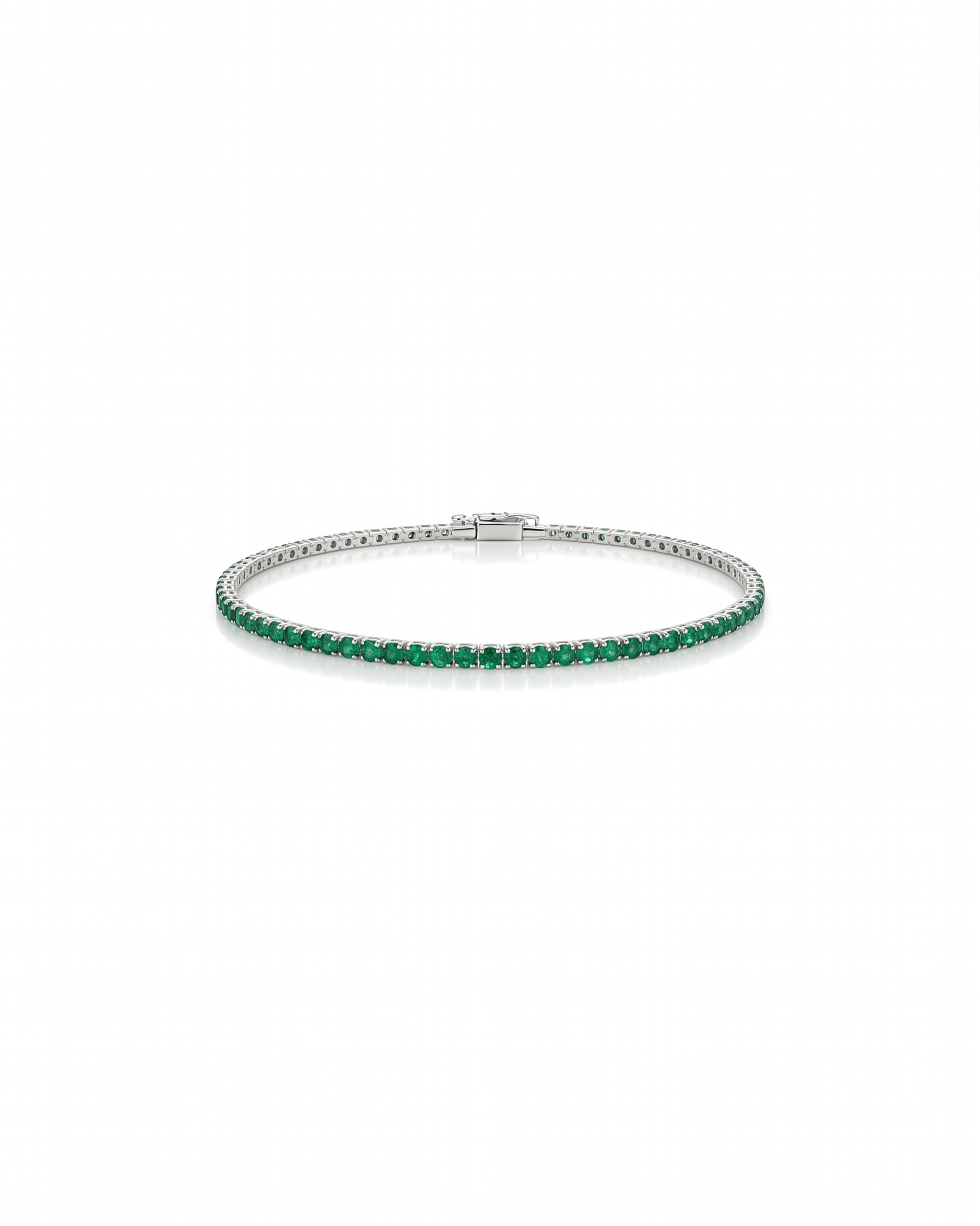 Emerald Tennis Bracelet