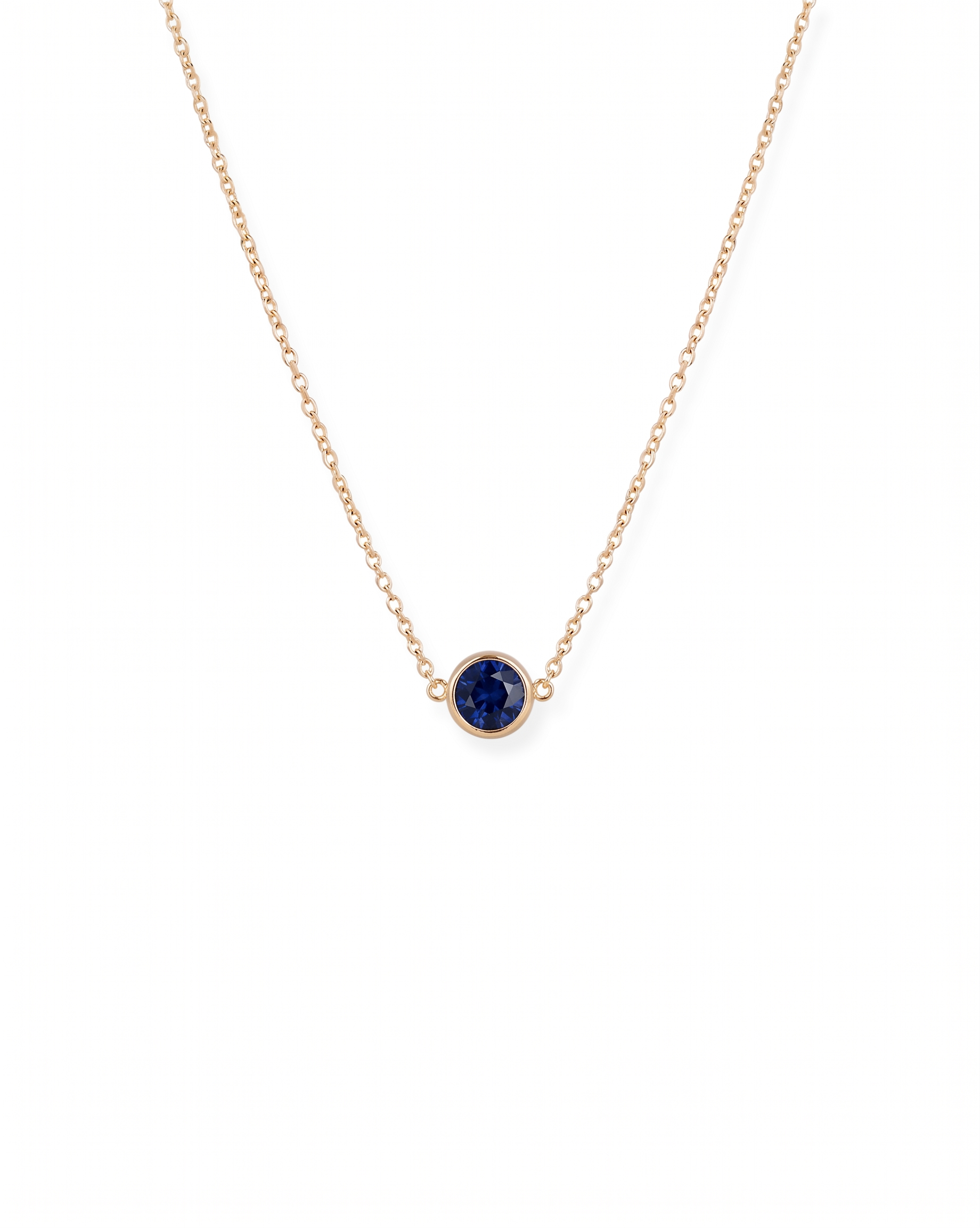Mini Bezel Necklace