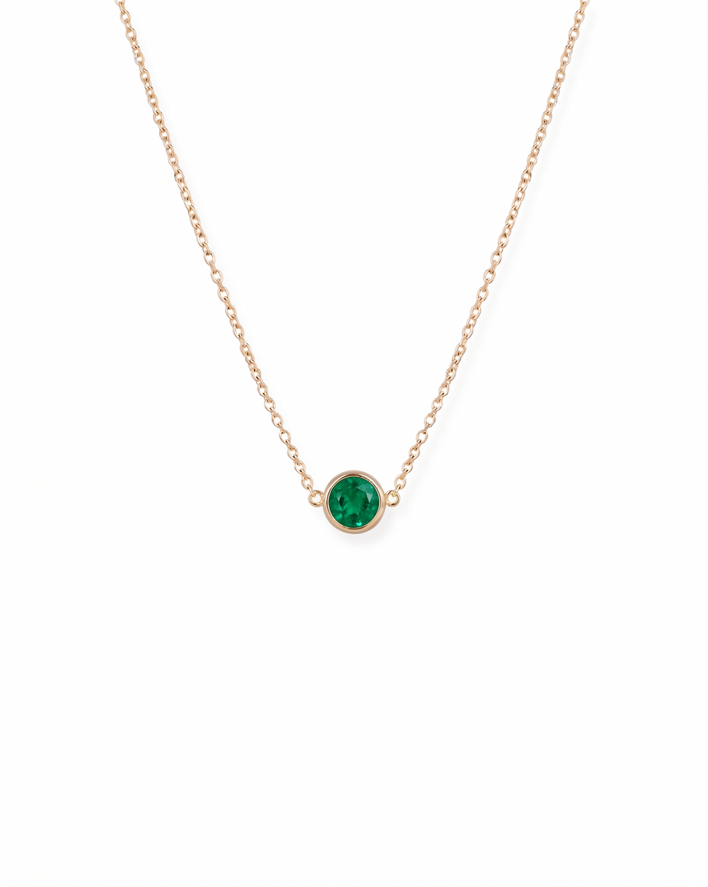 Mini Bezel Necklace