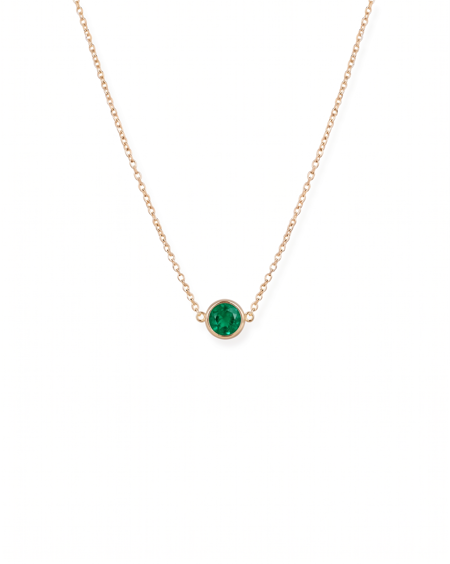 Mini Bezel Necklace