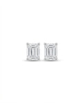 Emerald Cut Lab-Grown Diamond Studs