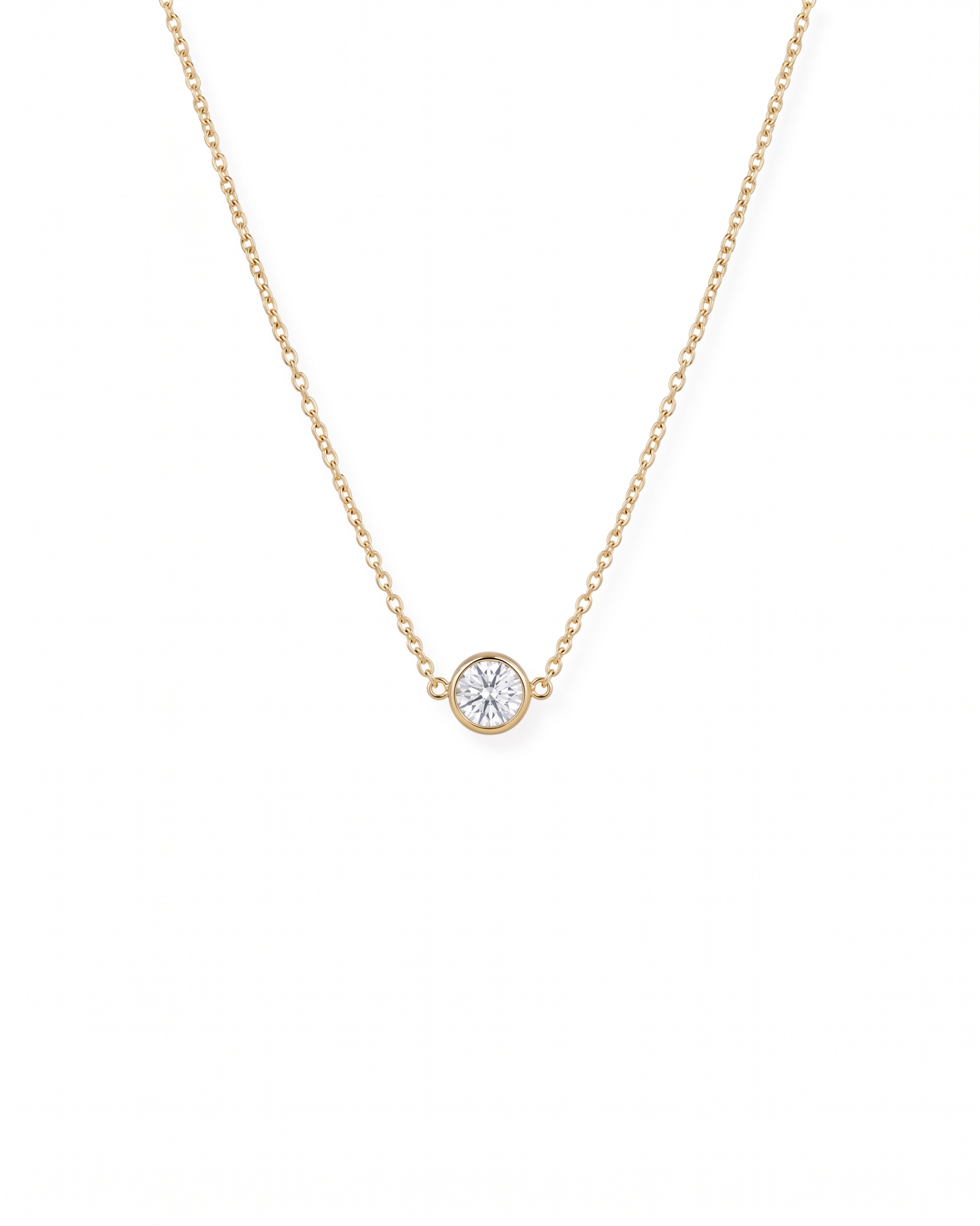 Mini Bezel Necklace
