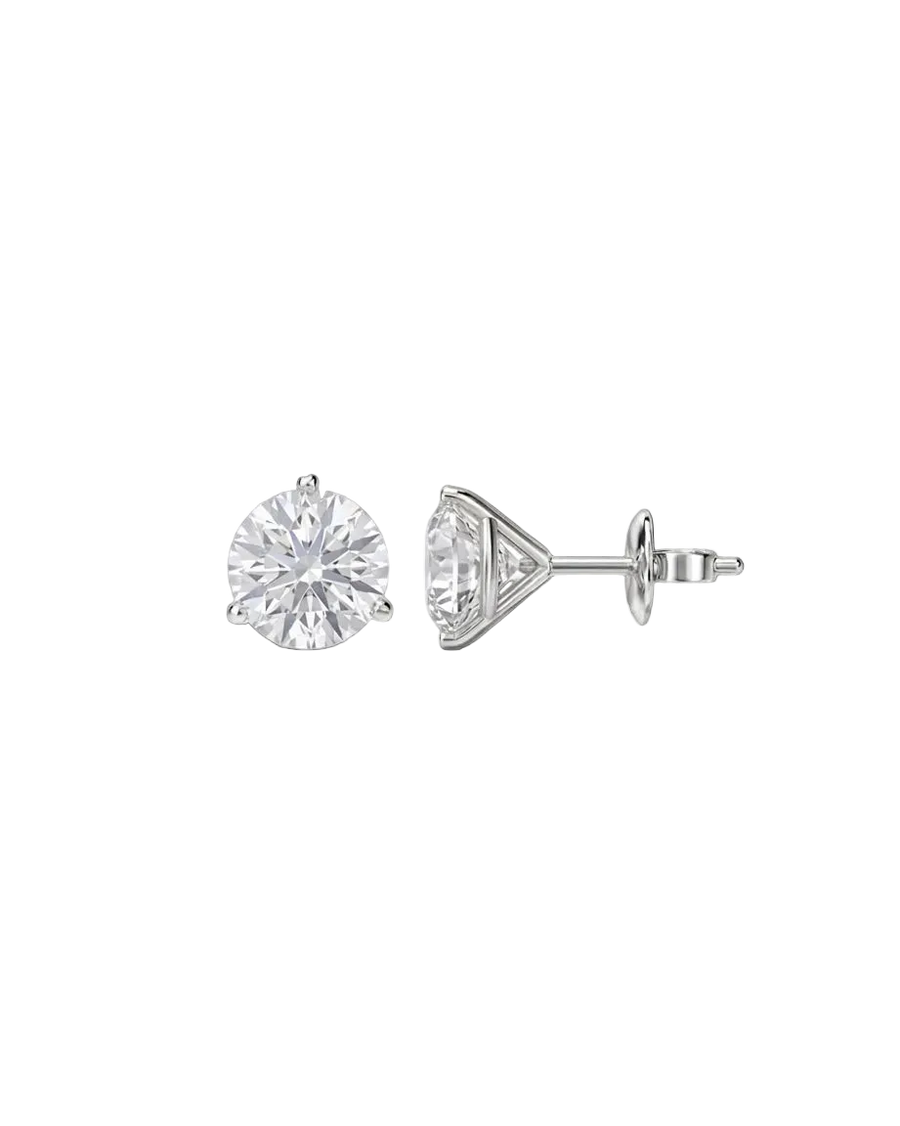 Round Brilliant Diamond Studs
