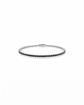 Black Diamond Tennis Bracelet