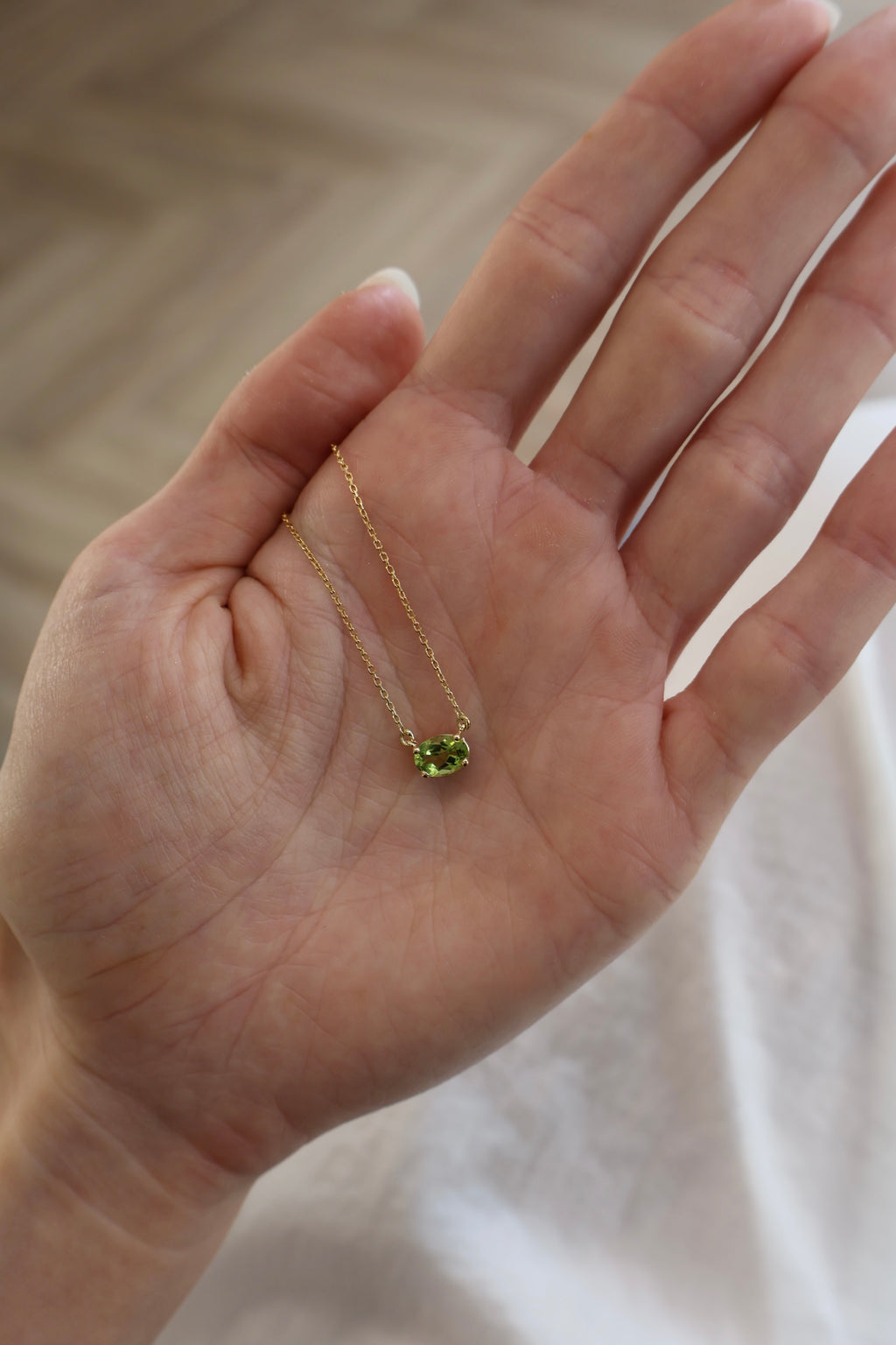 Scottie Peridot Necklace