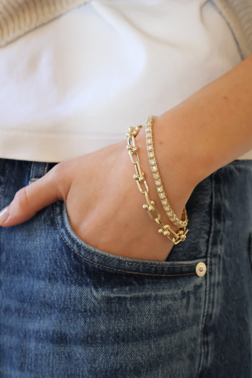 Heirloom Tennis Bracelet