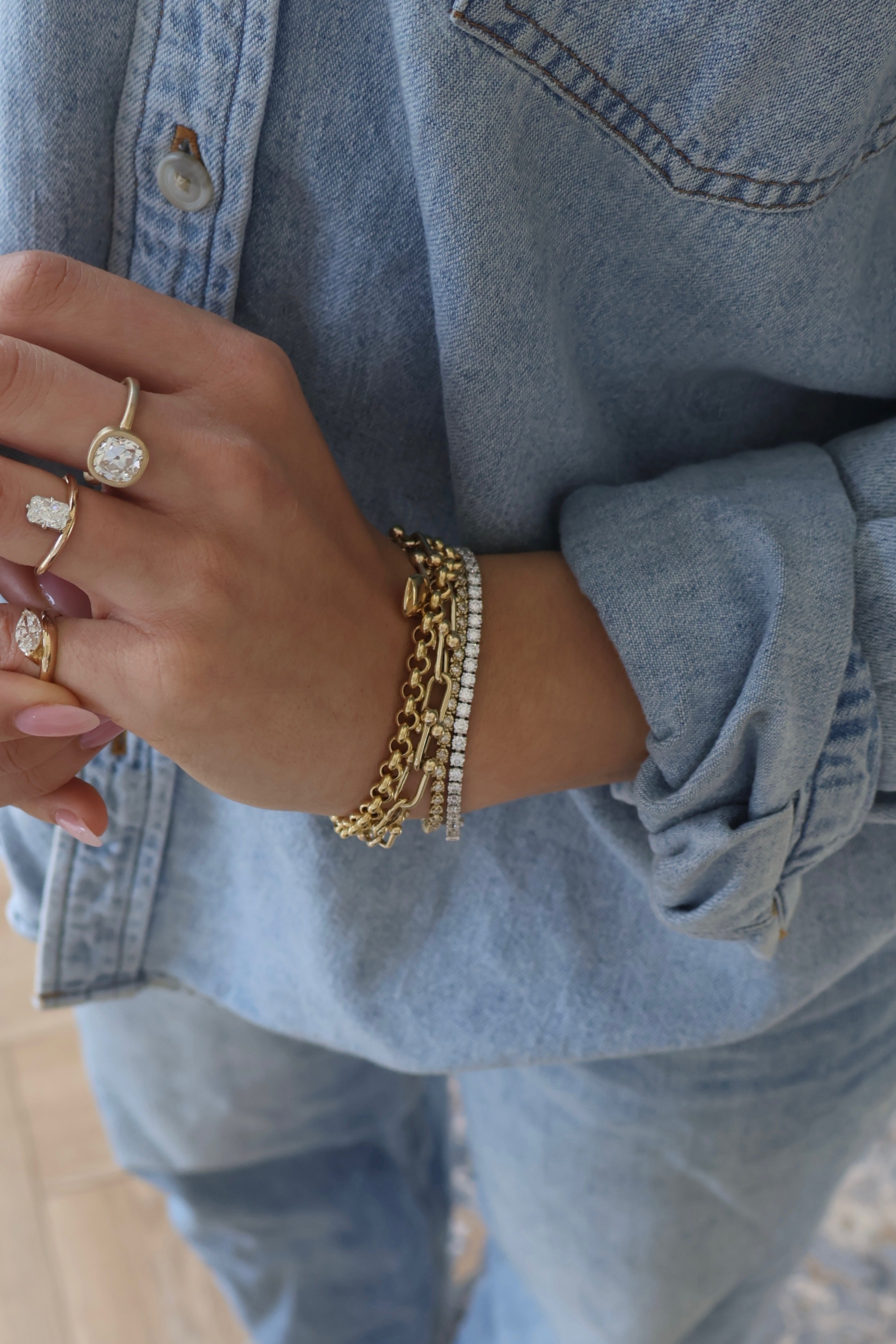Luna Tennis Bracelet