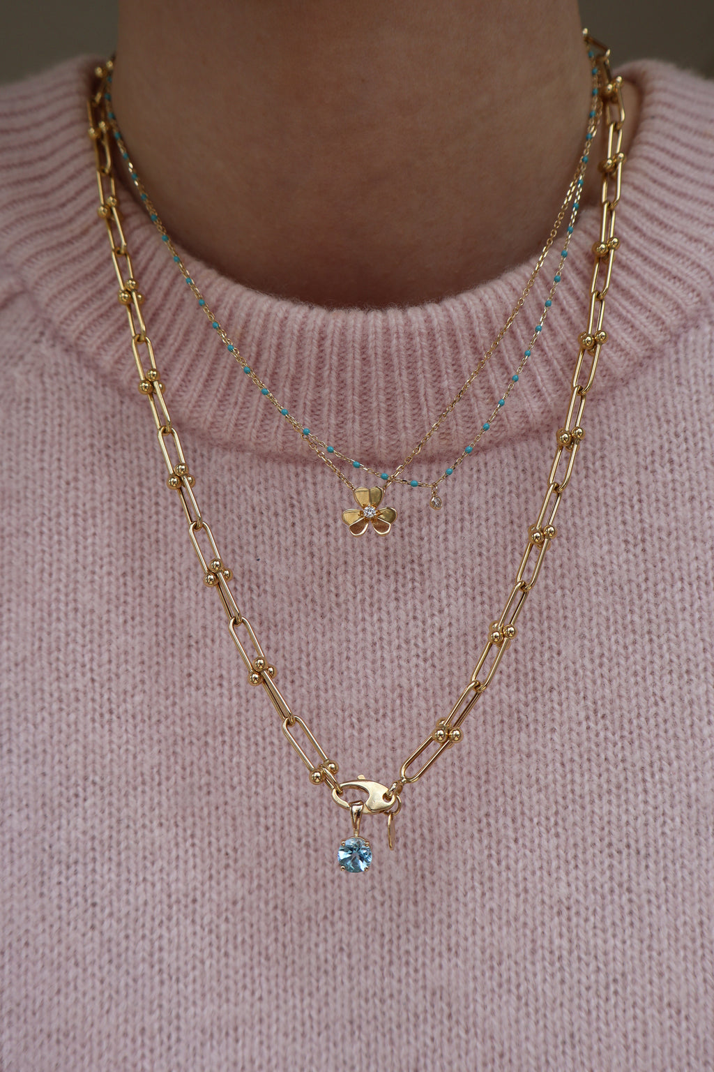 Topaz Charm