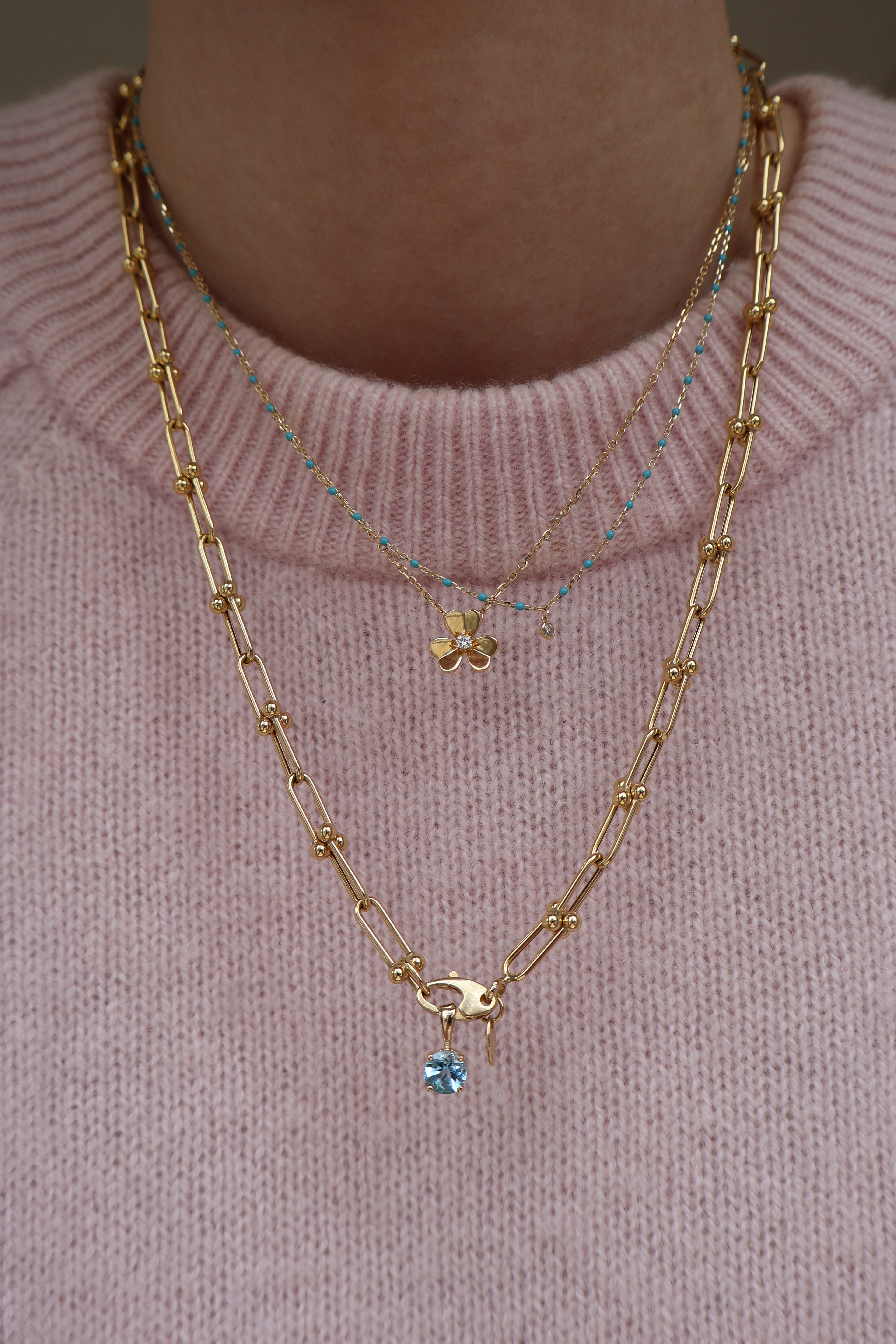 Topaz Charm