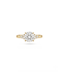 Trio Round Lab-Grown Ring