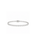 Lab-Grown Pear Tennis Diamond Bracelet