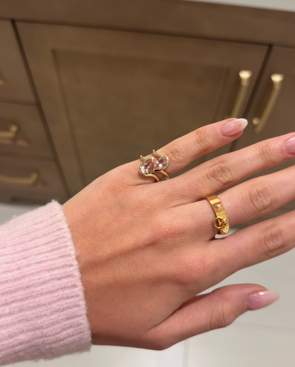 Morganite Pinky