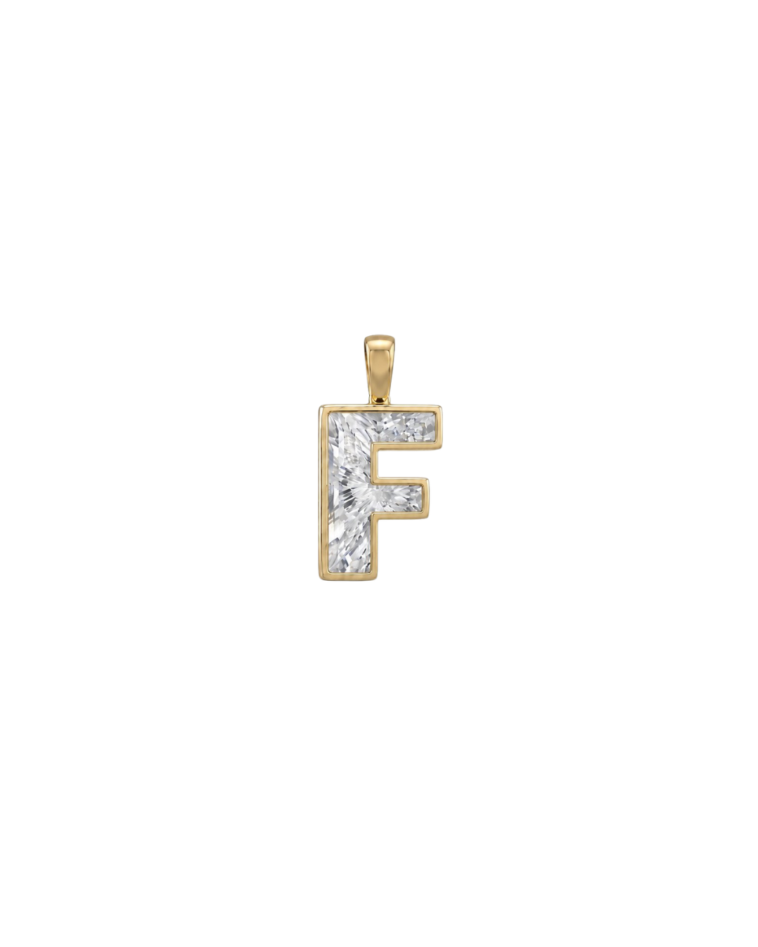 Initial Lab-Grown Pendant