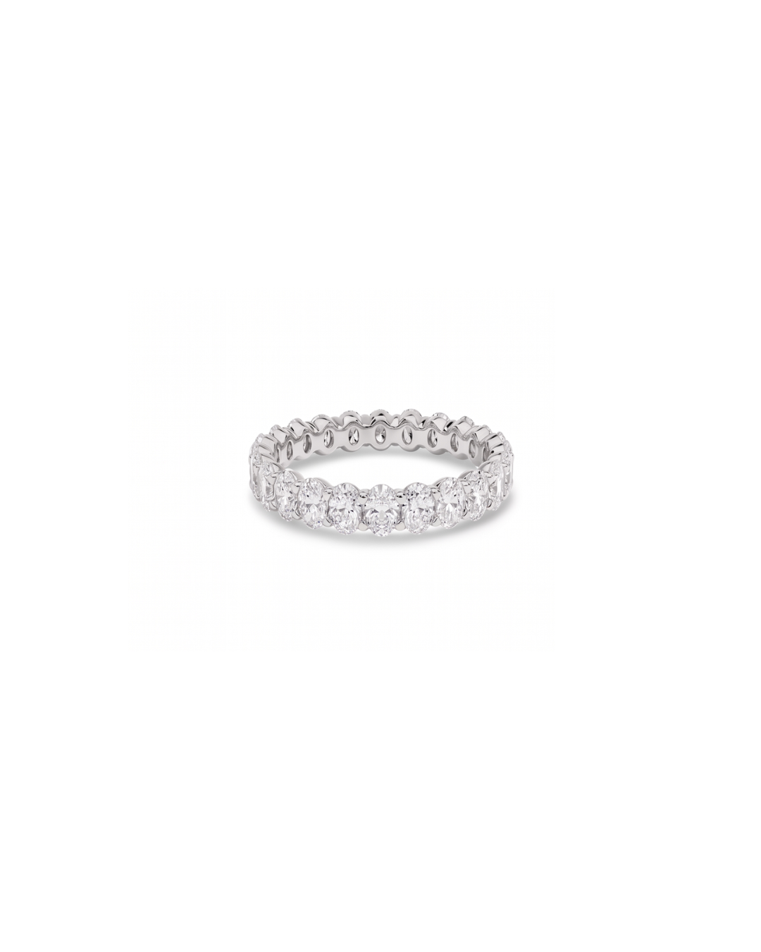 The Oval Eternity Band