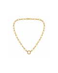 Paperclip Charm Necklace