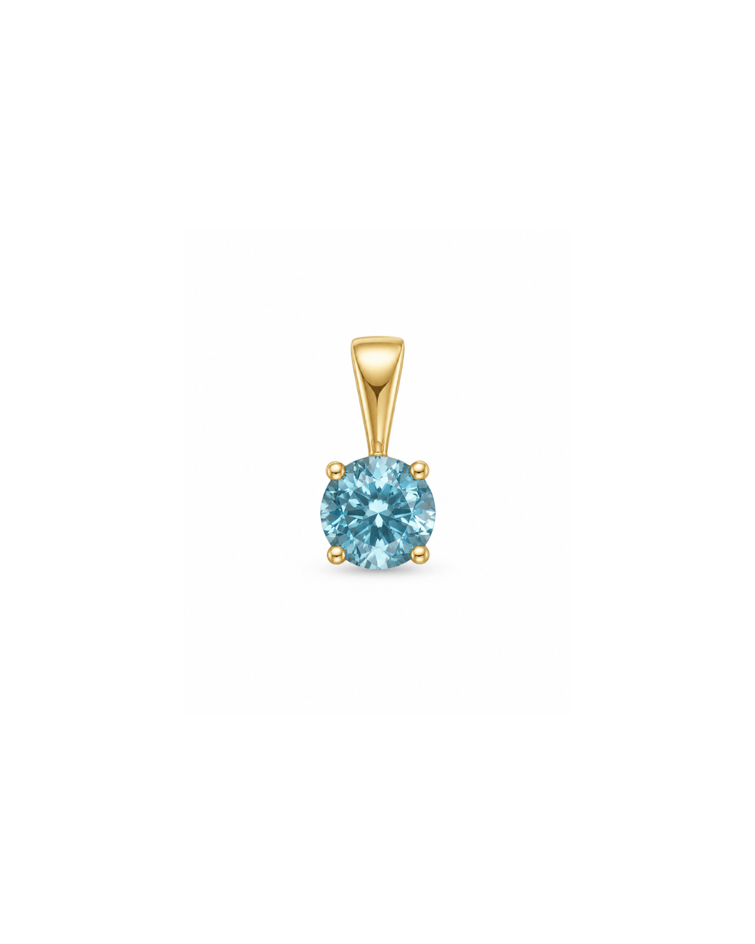Topaz Charm