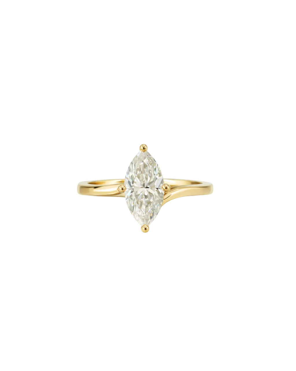 Marquise Solitaire Band