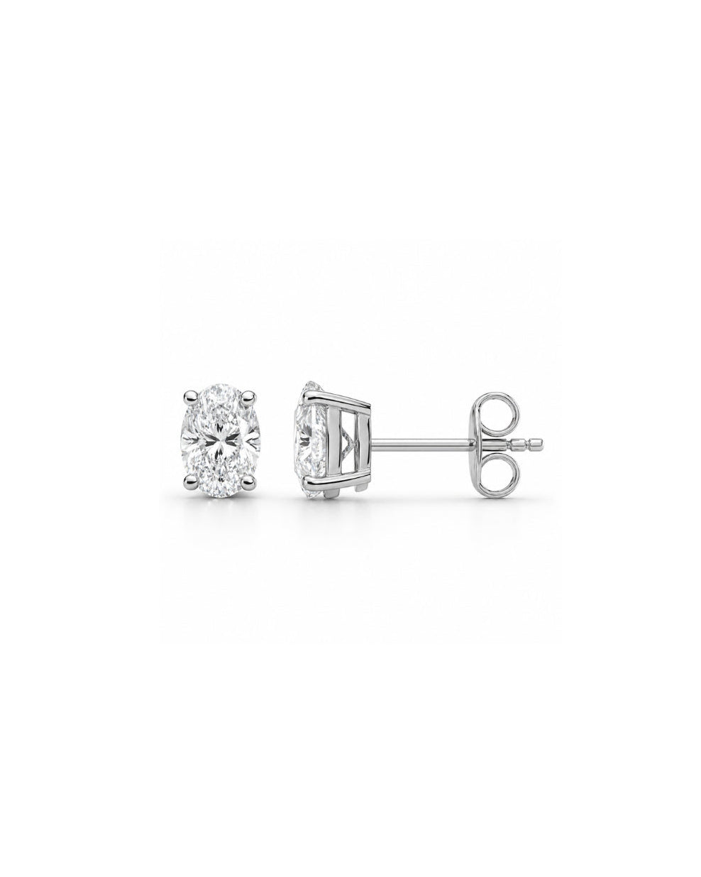 Oval Lab-Grown Diamond Studs