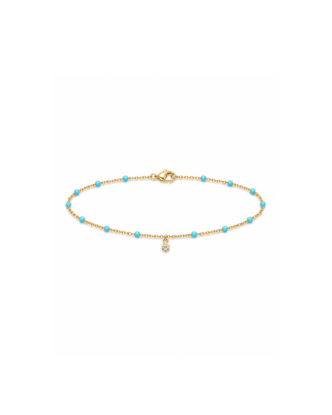 Enamel Charm Bracelet