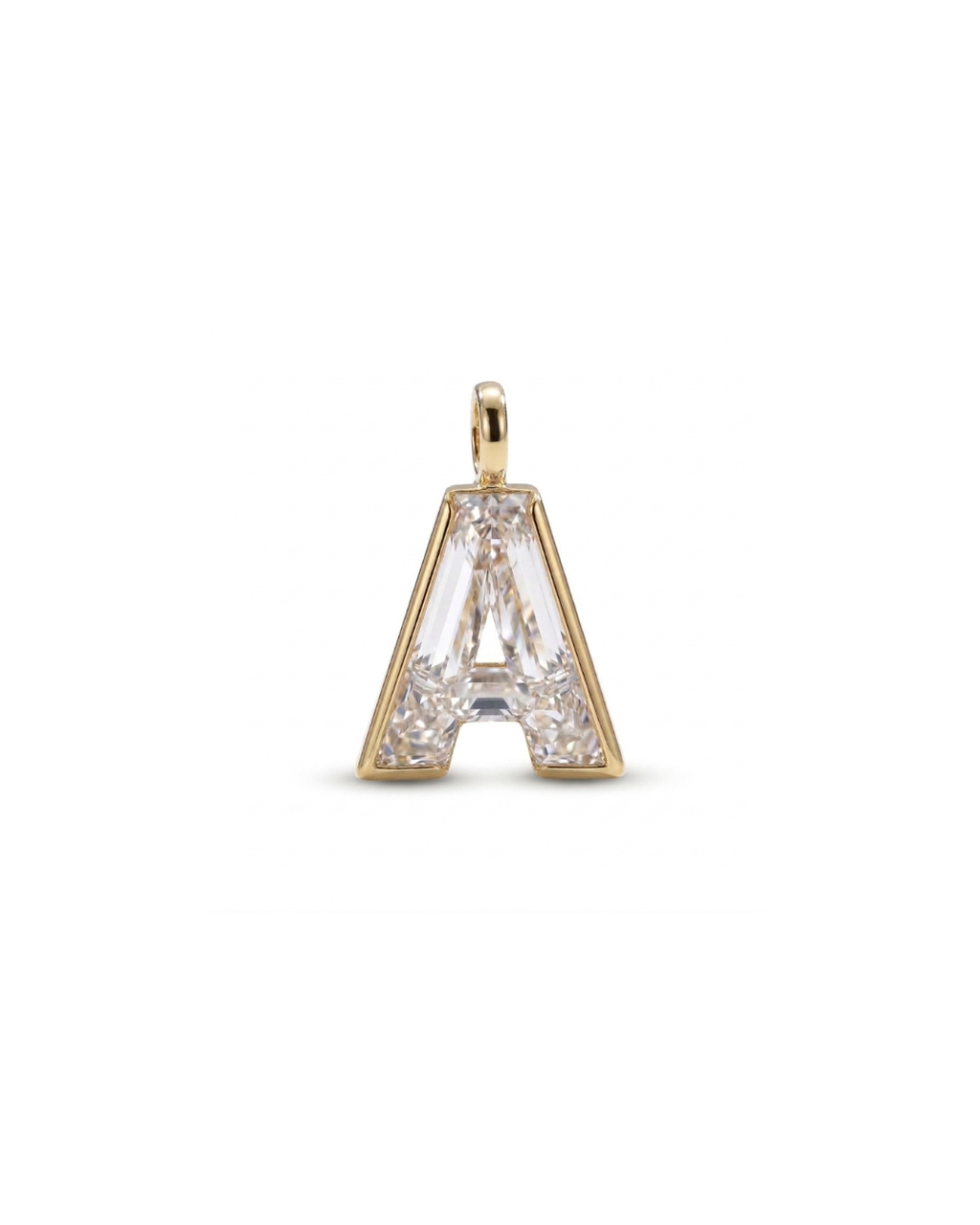 Initial Lab-Grown Pendant
