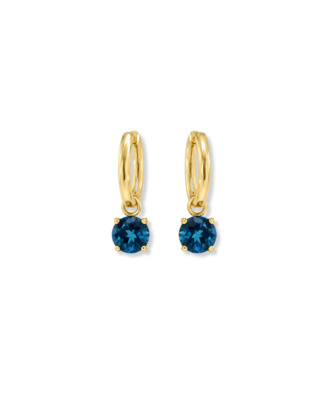 Blue Topaz Drops