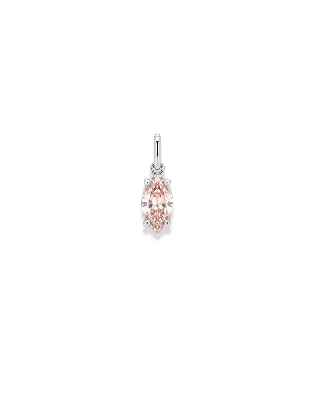 Pink Marquise Charm