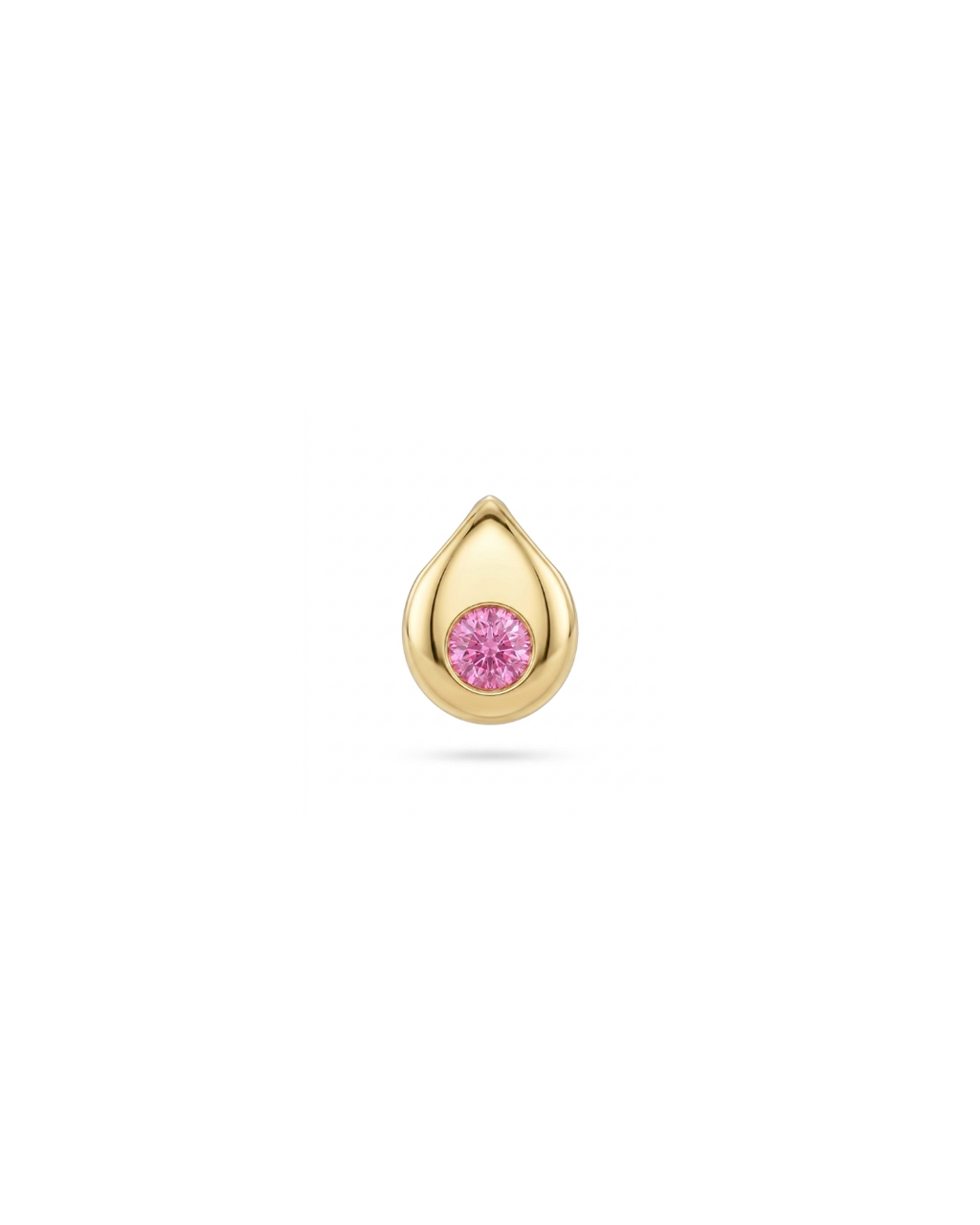 Pink Sapphire Tear Drop