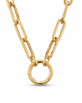 Paperclip Charm Necklace