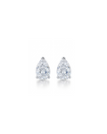 Lab-Grown Pear Studs