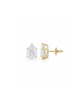 2CTW Pear-Cut Diamond Studs