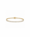 Lab-Grown Pear Tennis Diamond Bracelet
