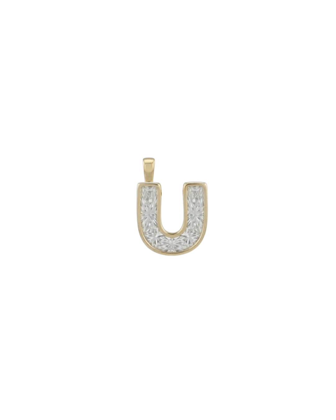 Initial Lab-Grown Pendant
