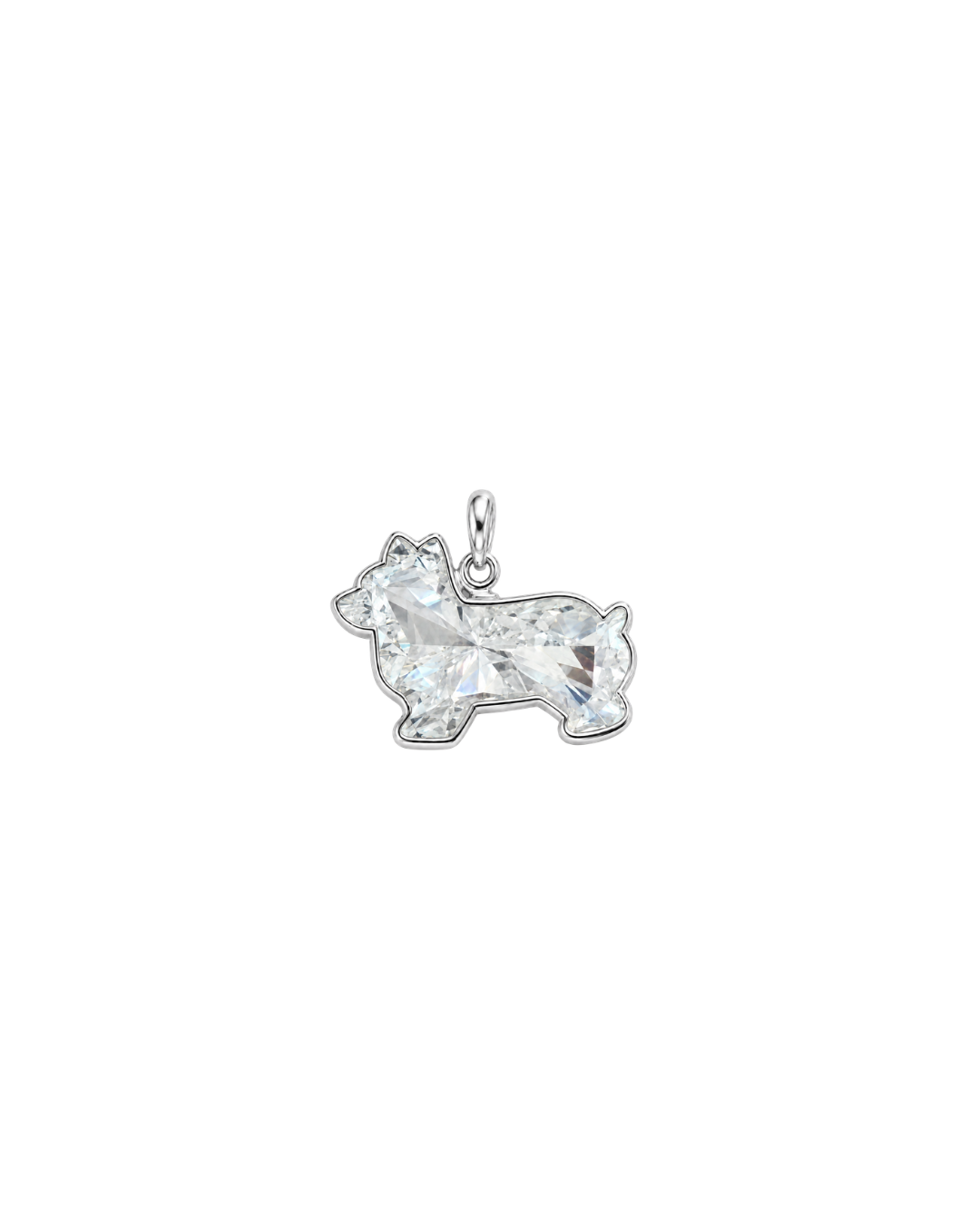 Corgi-Cut Lab-Grown Diamond Charm