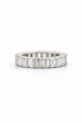 Emerald Cut Eternity Band