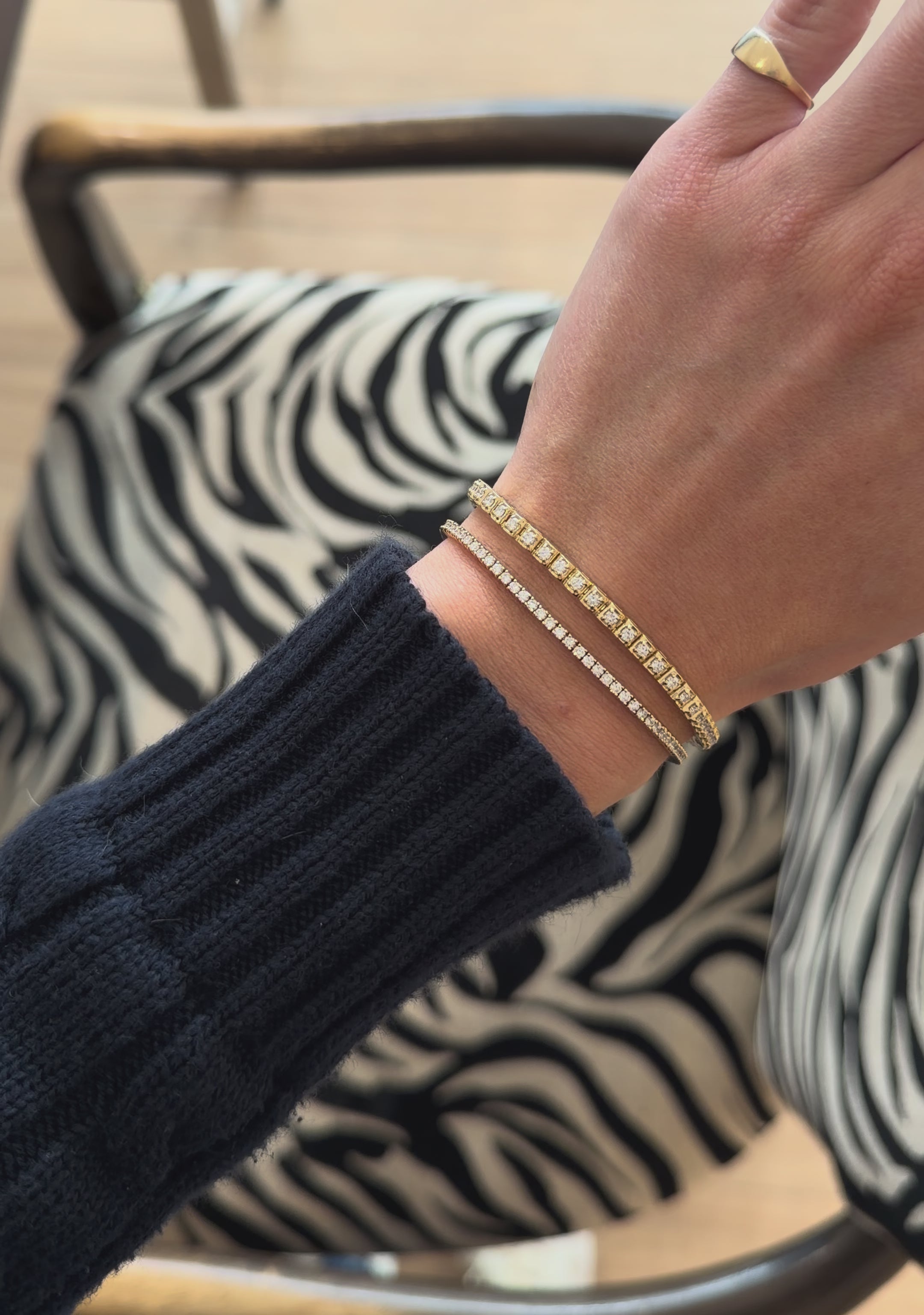 Celeste Tennis Bracelet